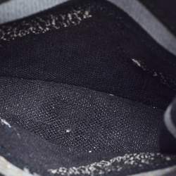 مملوكة مسبقًا Dior Navy Blue/White Tie Dye Canvas Mini Vertical Dior Book Tote