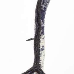 مملوكة مسبقًا Dior Navy Blue/White Tie Dye Canvas Mini Vertical Dior Book Tote