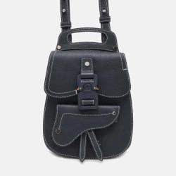 Dior Navy Blue Backpack Saddle Gallop Backpack