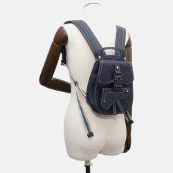 Dior Navy Blue Backpack Saddle Gallop Backpack