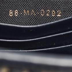 Pre Owned Dior Navy Blue Oblique Jacquard Canvas 30 Montaigne Dea Pouch