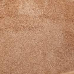 Pre Owned Dior Metallic Rose Gold Cannage Leather Lady Dior Clutch