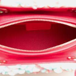 Pre Owned Dior Multicolor Medium Tweed Sequin Lady Dior Bag