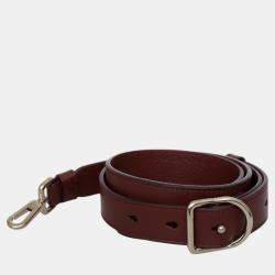 Christian Dior Burgundy Pebbled Leather Medium Diorever Bag