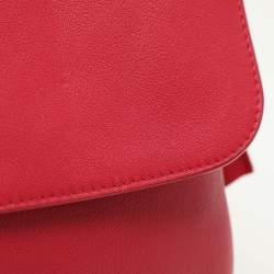 Pre Owned Dior Pink Leather Large Diorling Shoulder Bag