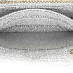 Dior Grey Medium Cannage Lady D-Lite