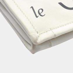 Christian Dior Leather White Black Dior Book Tote Large Bag