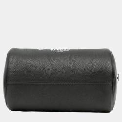 Dior Black Leather Atelier Roller Crossbody