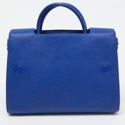 Dior Blue Leather Medium Diorever Tote