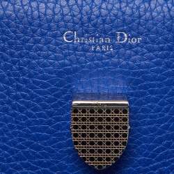 Dior Blue Leather Medium Diorever Tote