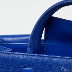 Dior Blue Leather Medium Diorever Tote