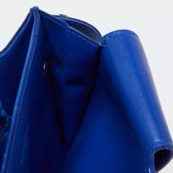 Dior Blue Leather Medium Diorever Tote