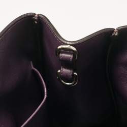 Pre Owned Dior Dusty Pink Leather Medium Diorissimo Shopper Tote