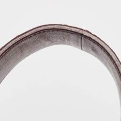 مملوكة مسبقًا Dior Burgundy Cannage Leather Small Lady Dior My ABCDior Tote