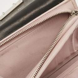Dior Black Cannage Leather Miss Dior Compact Wallet