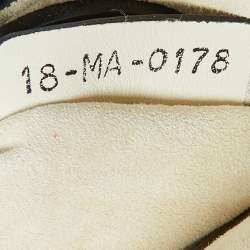 Pre Owned Dior White Leather Studded Cannage Mini Lady Dior Tote