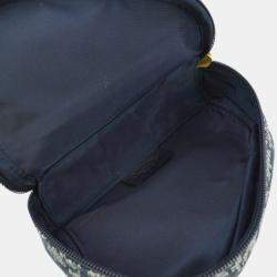 Christian Dior Navy Saddle Trotter Pouch Bag