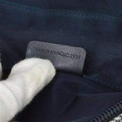 Christian Dior Navy Saddle Trotter Pouch Bag