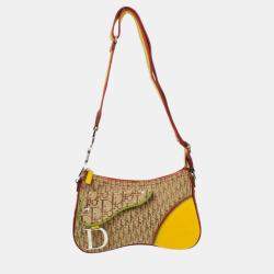 Christian Dior Rasta Trotter Saddle Shoulder Bag