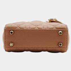 Dior Pink Micro Lady Dior Shoulder Bag