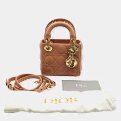 Dior Pink Micro Lady Dior Shoulder Bag