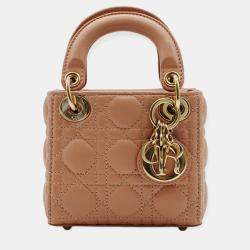 Dior Pink Micro Lady Dior Shoulder Bag