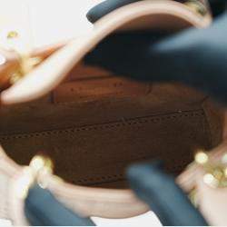 Dior Pink Micro Lady Dior Shoulder Bag