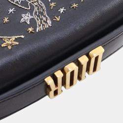 Dior Black Lambskin Tarot Aries Clutch