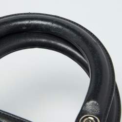 Pre Owned Dior Black Cannage Leather Granville Tote