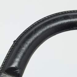 Pre Owned Dior Black Cannage Leather Granville Tote