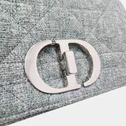 Pre Owned Christian Dior Linen Caro Small Bag