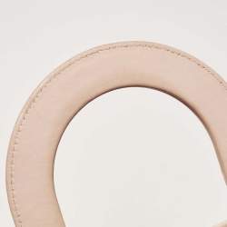 Pre Owned Dior Pink Cannage Leather Small Lady Dior My ABCDior Tote