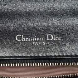 Pre Owned Dior Black Leather Small Diorama Flap Shoulder Bag