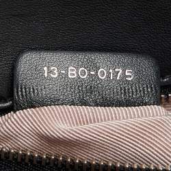 Pre Owned Dior Black Leather Small Diorama Flap Shoulder Bag