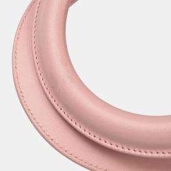 Christian Dior Pink Lambskin Lady Dior Cannage Handbag
