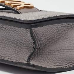 Dior Grey Leather Medium J'Adior Flap Shoulder Bag