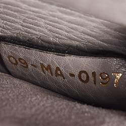 Dior Grey Leather Medium J'Adior Flap Shoulder Bag