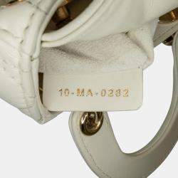 Dior Micro Lambskin Cannage Lady Dior