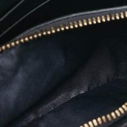 Dior Navy Blue Oblique Canvas and Leather Saddle Belt Pouch