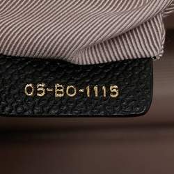 مملوكة مسبقًا Dior Black Leather Large Diorama Flap Shoulder Bag