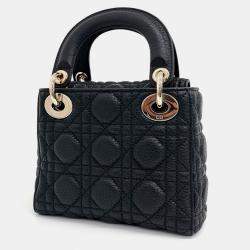 Pre Owned Dior Mini Lady Bag