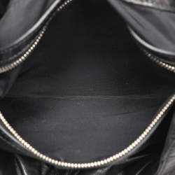 Pre Owned Dior Black Cannage Leather Le Trente Hobo