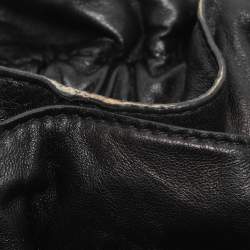 Pre Owned Dior Black Cannage Leather Le Trente Hobo