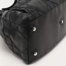 Pre Owned Dior Black Cannage Leather Le Trente Hobo