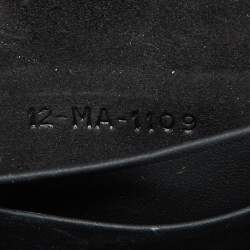 Dior Black Leather Saddle Flap Belt Bag