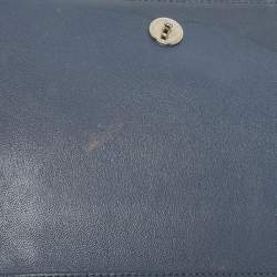 Pre Owned Dior White Cannage Leather Diorama Wallet On Chain