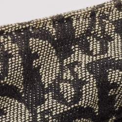 Dior Black Diorissimo Canvas and Leather CD Logo Flap Messenger Bag