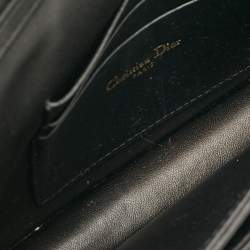 Dior Black Cannage Leather Mini My Dior Top Handle Bag
