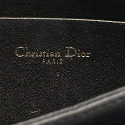 Dior Black Cannage Leather Mini My Dior Top Handle Bag