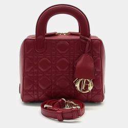 Pre Owned Dior Red Leather Lily Bag